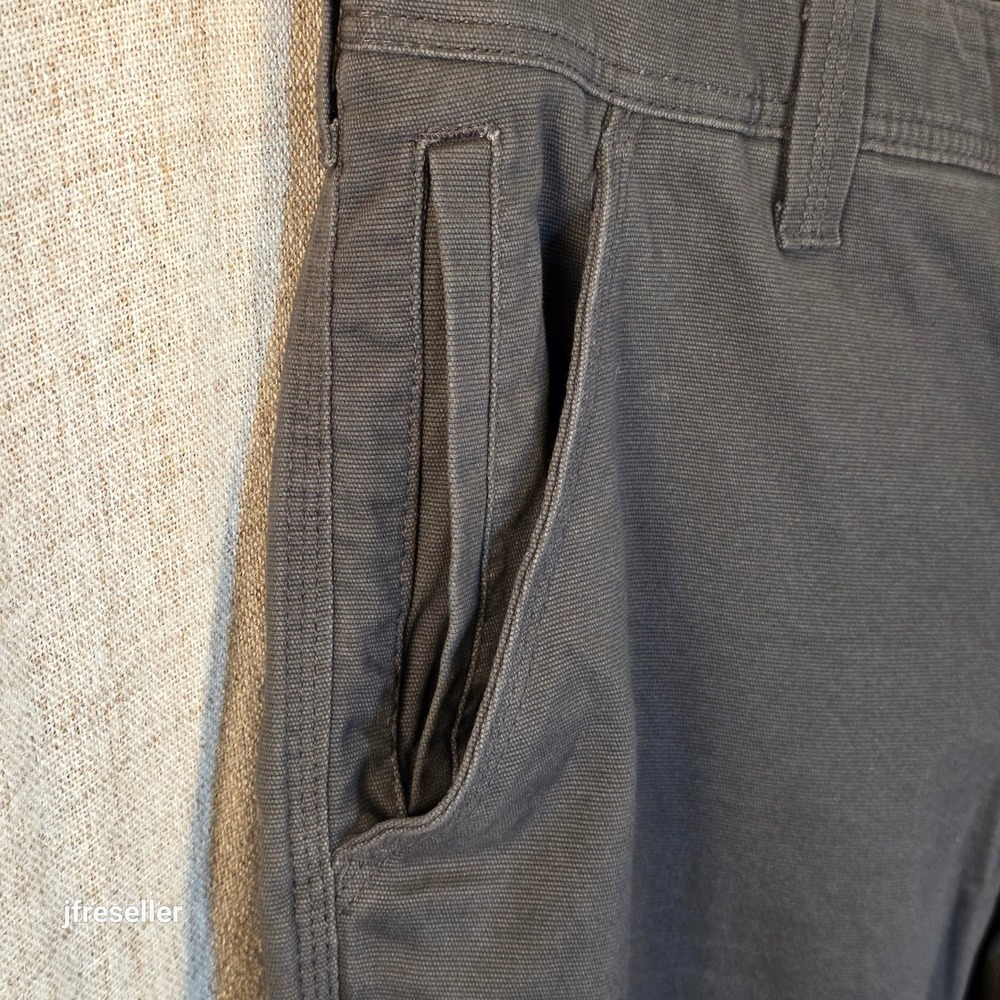 CAT Caterpillar Mens Flex Waistband Utility Work Pants Gray 32x34 1752054 NEW - Picture 3 of 7